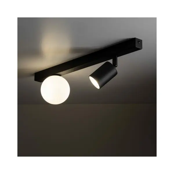 Светильник поворотный, спот TK Lighting 10000 Vox GU10+G9 2x10+6W IP20 Черный - фото №1 Светильник поворотный, спот TK Lighting 10000 Vox GU10+G9 2x10+6W IP20 Черный - фото №1