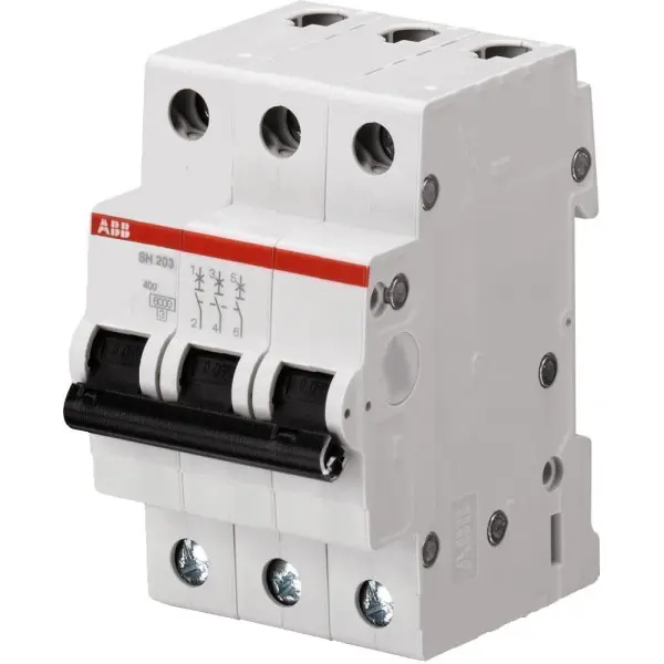 Электро-автомат ABB SH203-C32 тип C 32А Электро-автомат ABB SH203-C32 тип C 32А
