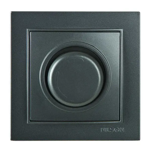 Світлорегулятор Nilson Thor антрацит 1000W з підсвіткою ( 27161053 )