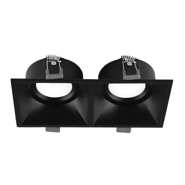 Светильник точечный Violux TORINO-2L GU10 IP20 черный ( 132102 )