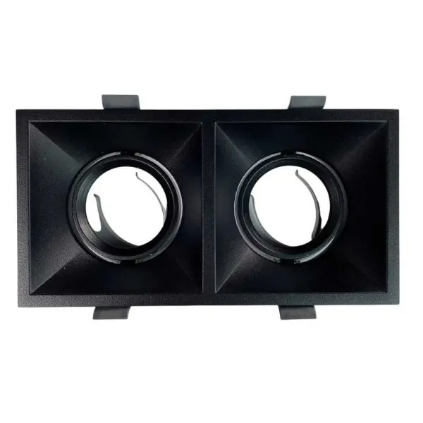 Светильник точечный Violux TORINO-2L GU10 IP20 черный ( 132102 ) - фото №1