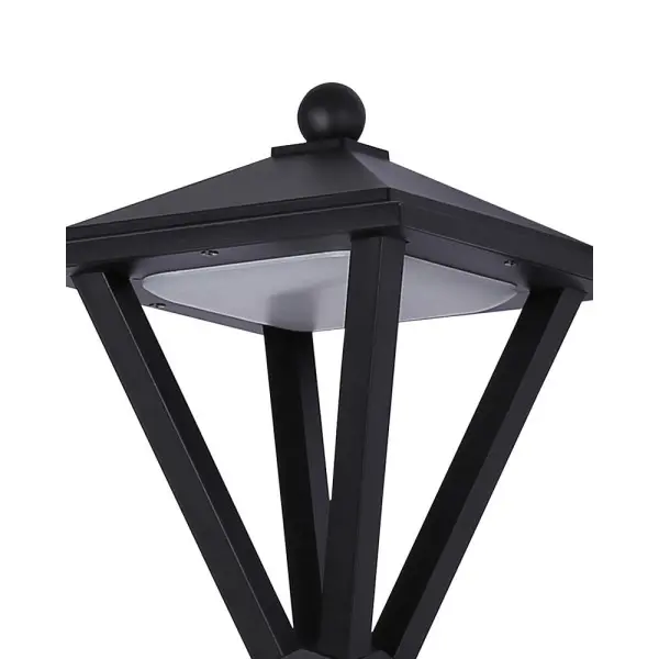 Уличный светильник Italux OWL-22474-BK Bons LED 2x12W+3W 3000K 590Lm IP54 черный - фото №2 Уличный светильник Italux OWL-22474-BK Bons LED 2x12W+3W 3000K 590Lm IP54 черный - фото №2