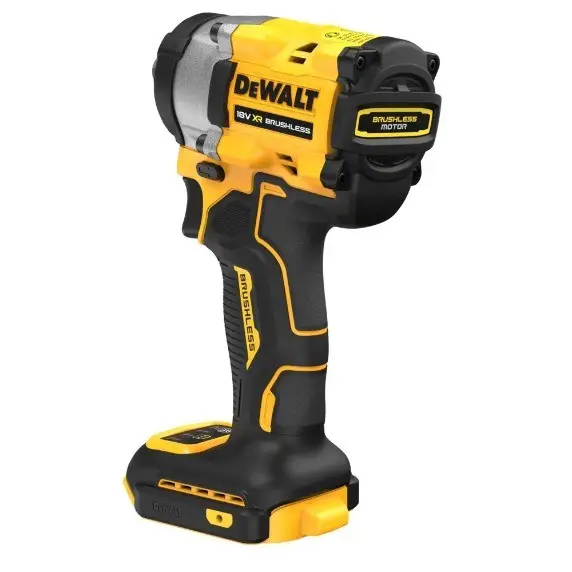 Ударний гайкокрут безщітковий DeWALT DCF922NT XR Li-Ion 18В 610Нм 2500об/хв 3550уд/хв - фото №3 Ударний гайкокрут безщітковий DeWALT DCF922NT XR Li-Ion 18В 610Нм 2500об/хв 3550уд/хв - фото №3