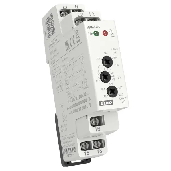 Реле контролю фаз HRN-54N