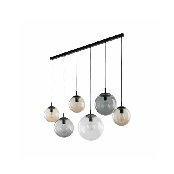 Підвісний світильник, люстра TK Lighting 4797 Esme E27 6x15W IP20 Чорний Підвісний світильник, люстра TK Lighting 4797 Esme E27 6x15W IP20 Чорний