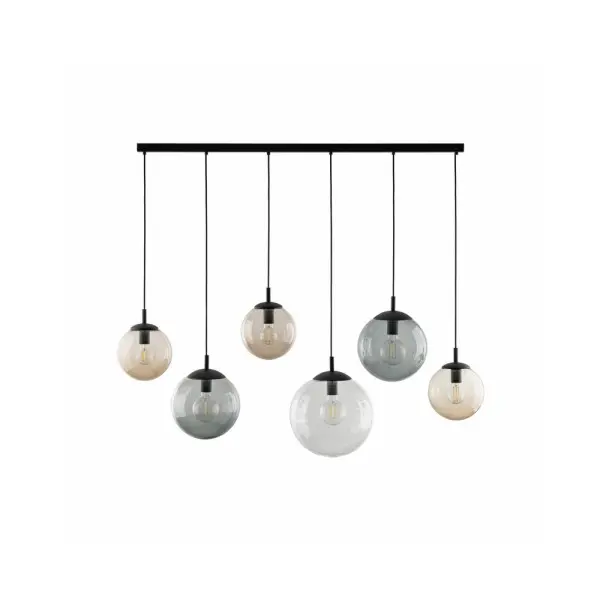 Підвісний світильник, люстра TK Lighting 4797 Esme E27 6x15W IP20 Чорний - фото №1 Підвісний світильник, люстра TK Lighting 4797 Esme E27 6x15W IP20 Чорний - фото №1