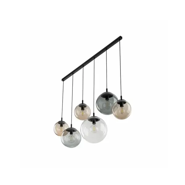 Підвісний світильник, люстра TK Lighting 4797 Esme E27 6x15W IP20 Чорний - фото №2 Підвісний світильник, люстра TK Lighting 4797 Esme E27 6x15W IP20 Чорний - фото №2