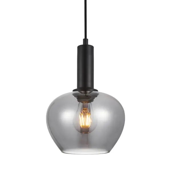 Подвесной светильник, люстра Italux PND-30084-3-BK-SG Stabla E27 3x40W IP20 дымчатый - фото №2