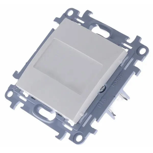 Заглушка із супортом Kontakt Simon Simon 10 CPS.01/11 для резервного місця (білий) - фото №1