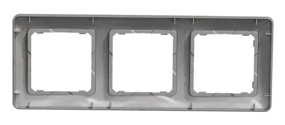 Рамка 3-местная Schneider Electric Sedna Design алюминий SDD313803 - фото №3