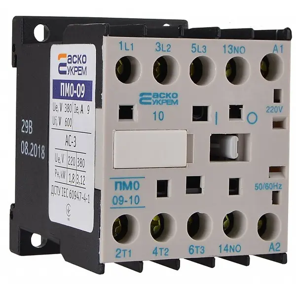 Миниконтактор Аско-Укрем ПМ 0-09-10 M7 220В LC1-K0910 (A0040010039) Миниконтактор Аско-Укрем ПМ 0-09-10 M7 220В LC1-K0910 (A0040010039)