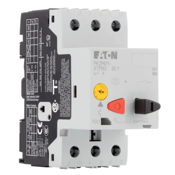 Автомат для захисту двигуна Eaton PKZM01-12A 50кА Автомат для захисту двигуна Eaton PKZM01-12A 50кА