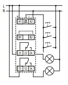 MR-42/UNI, Elko-Ep імпульсне реле - фото №2