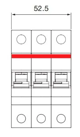 Автоматический выключатель ABB SH203-C16 тип C 16А - фото №5