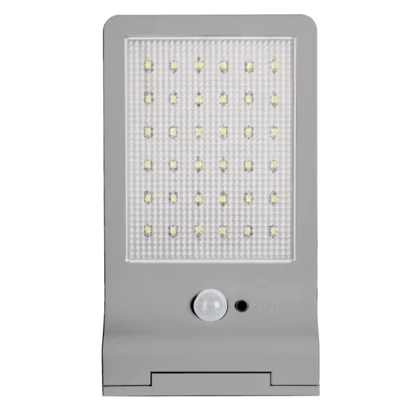 Фасадний світильник на сонячній батареї Ledvance DoorLED Solar Sensor 4000K Silver - фото №2