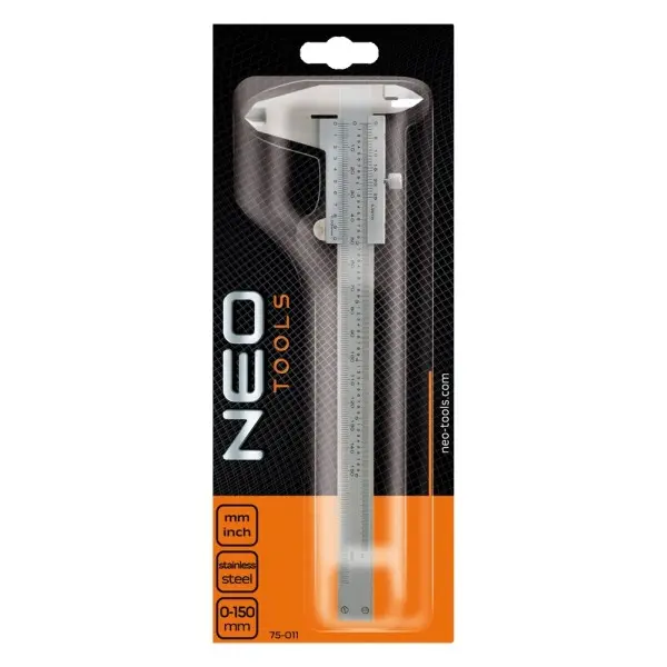 Штангенциркуль Neo Tools 75-000 150мм нержавейка - фото №1