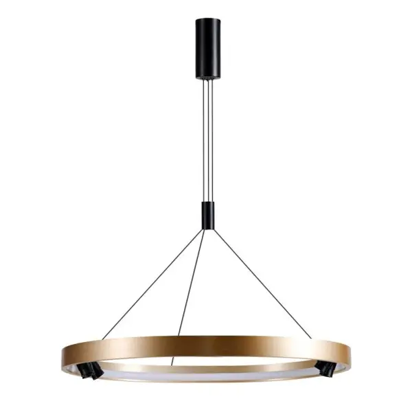 Подвесной светильник, люстра Azzardo AZ5835 Serafino LED 7x43W 3000K 3440Lm IP20 золотой Подвесной светильник, люстра Azzardo AZ5835 Serafino LED 7x43W 3000K 3440Lm IP20 золотой