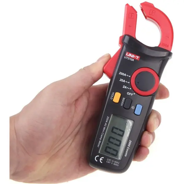 Цифровые токоизмерительные клещи UNI-T UT-210A - фото №1 Цифровые токоизмерительные клещи UNI-T UT-210A - фото №1