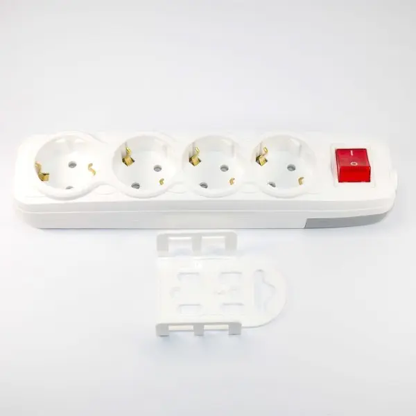 Колодка Vito 4-я c заземлением с выключателем ( 8002160 )