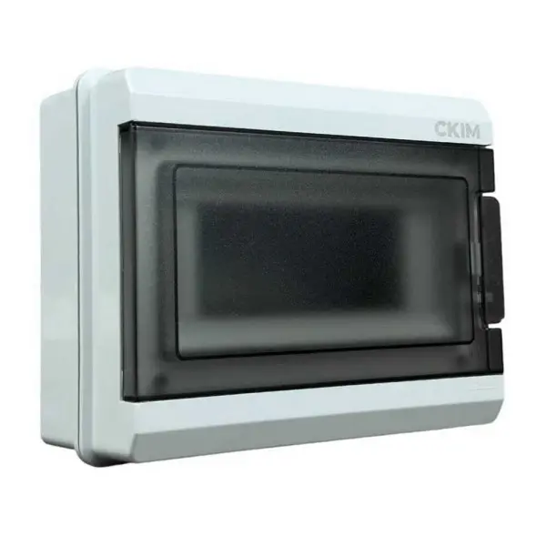 Бокс пластиковый СКИМ на 8 модулей накладной IP65 ( С11902003/С99990123 ) - фото №1