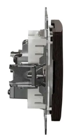 Кінцева TV-розетка 4дБ Schneider Electric Sedna Design & Elements венге SDD181471 - фото №2 Кінцева TV-розетка 4дБ Schneider Electric Sedna Design & Elements венге SDD181471 - фото №2