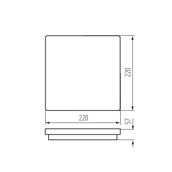 Вуличний світильник Kanlux 38776 BENO LED 1x12/18 3000K/3500K/4000K 1840/2000/1980Lm IP65 білий - фото №2
