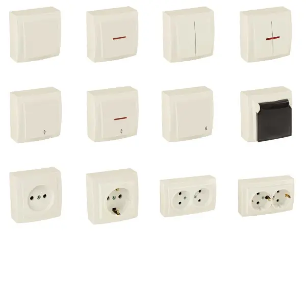 Розетка Nilson Themis кремова комп'ютерна CAT5e RJ45 ( 26121044 ) - фото №4