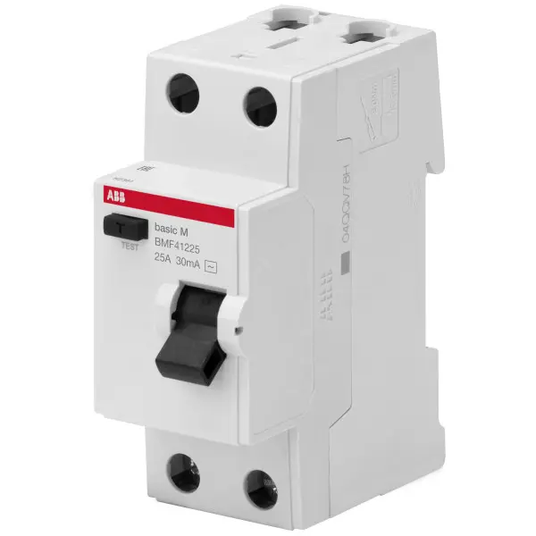 УЗО ABB BASIC M 1Р+N 25А 4.5кА