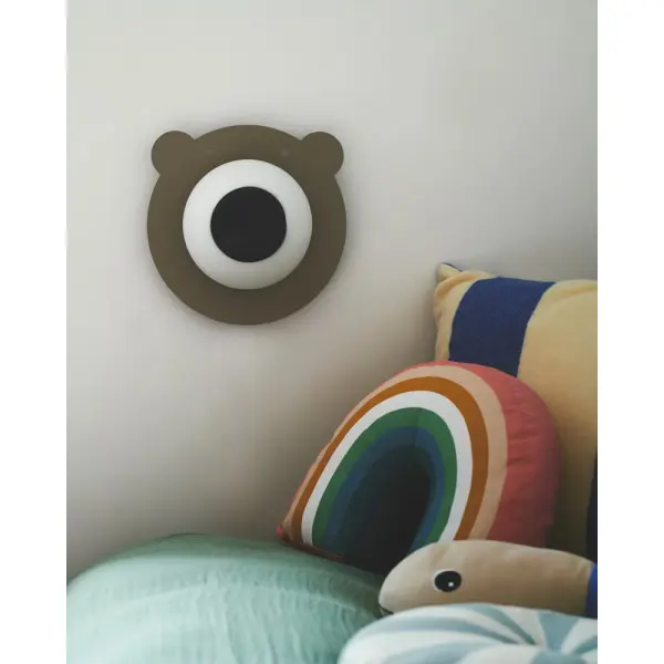Бра, настенный светильник Nordlux 2312951018 Bruna Bear E14 1x25W IP20 коричневый - фото №3 Бра, настенный светильник Nordlux 2312951018 Bruna Bear E14 1x25W IP20 коричневый - фото №3