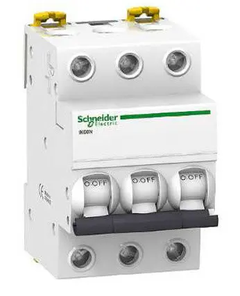 Автоматичний вимикач Schneider Electric iK60 3P 63A C Автоматичний вимикач Schneider Electric iK60 3P 63A C
