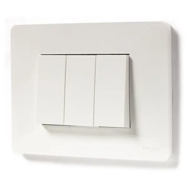 Одноклавишный выключатель Schneider Electric NU310118 (схема 1) 10А 1М (белый) - фото №1