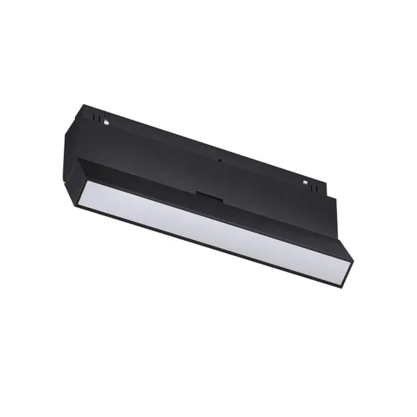 Магнитный трековый светильник Kloodi KDMG-BOOK220 PC 12W 3K BK LED 960Lm IP20 черный