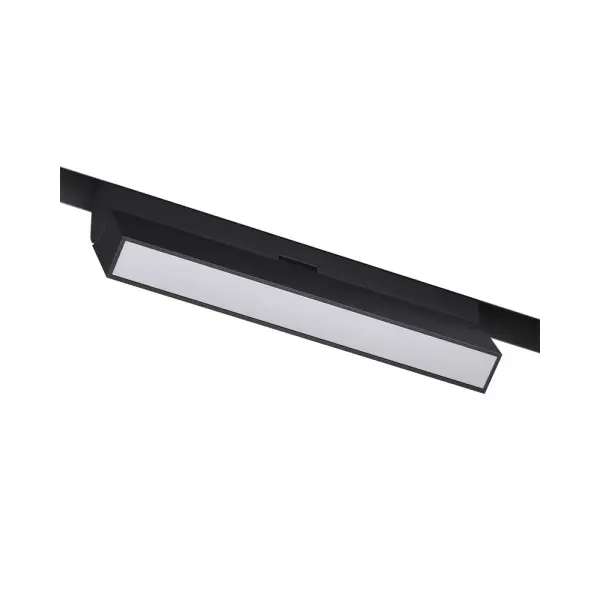 Магнитный трековый светильник Kloodi KDMG-BOOK220 PC 12W 3K BK LED 960Lm IP20 черный - фото №1