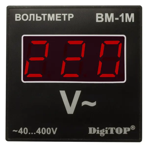 Вольтметр DigiTOP ВМ-1М - фото №2