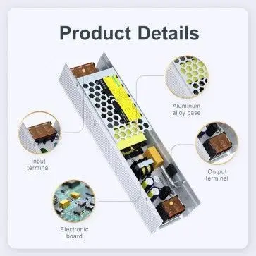Блок живлення DEYA Slim 150W DC24V (DHS-150-24) - фото №5 Блок живлення DEYA Slim 150W DC24V (DHS-150-24) - фото №5