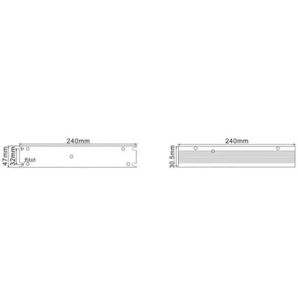 Блок живлення DEYA Slim 150W DC24V (DHS-150-24) - фото №8 Блок живлення DEYA Slim 150W DC24V (DHS-150-24) - фото №8