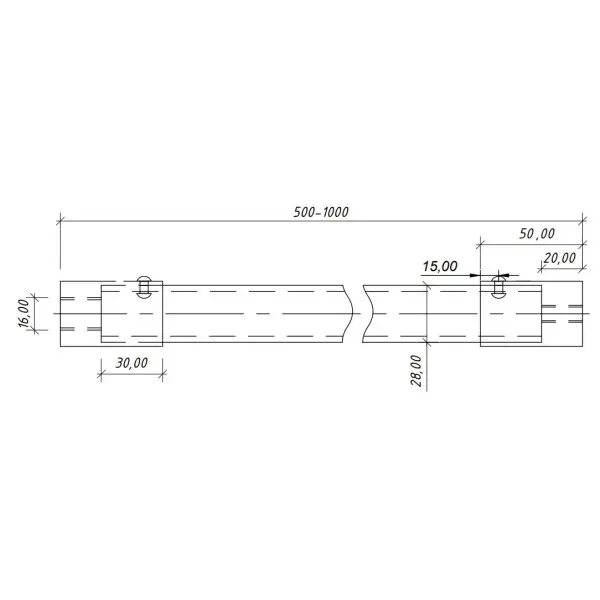 Ізоляційна штанга Leo Lightman L500 з пластиною Fix Al/Gfk (324019) - фото №4 Ізоляційна штанга Leo Lightman L500 з пластиною Fix Al/Gfk (324019) - фото №4