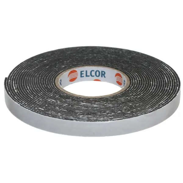 Вспененная двусторонняя лента Elcor 40206790 TRIXPE95b для наружных работ 9мм (5м) черная Вспененная двусторонняя лента Elcor 40206790 TRIXPE95b для наружных работ 9мм (5м) черная