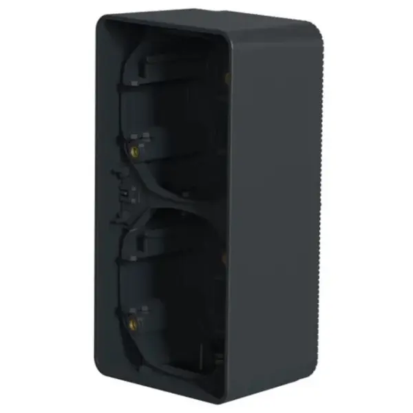 Накладний вертикальний блок підрозетників Schneider Electric MUR37912 IP55 (антрацит) - фото №2 Накладний вертикальний блок підрозетників Schneider Electric MUR37912 IP55 (антрацит) - фото №2