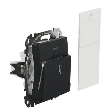 Картковий вимикач Schneider Electric Sedna Design & Elements чорний SDD114121 - фото №3