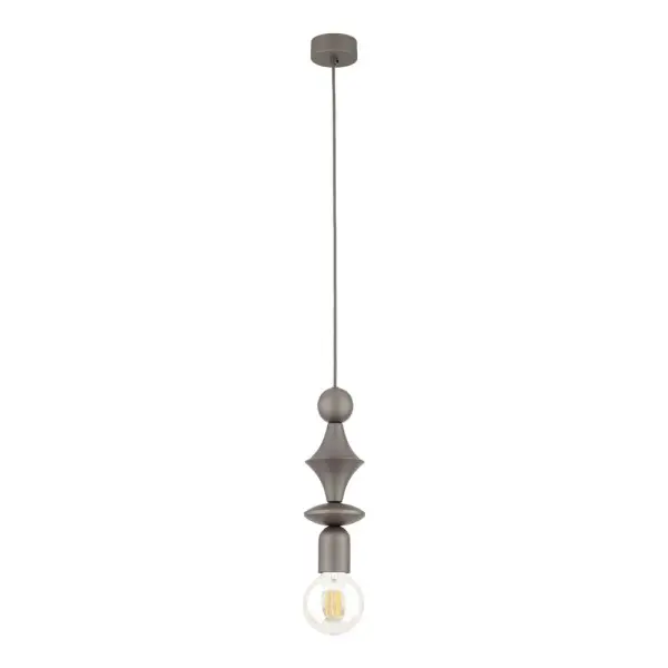 Підвісний світильник, люстра TK Lighting 11315 Tower E27 1x15W IP20 коричневий