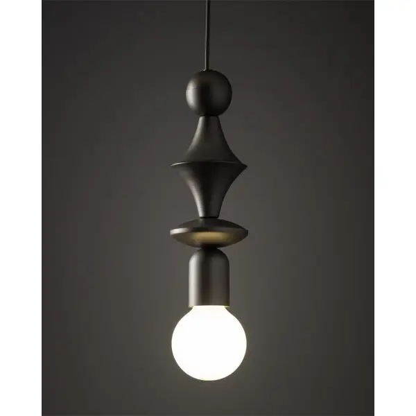 Підвісний світильник, люстра TK Lighting 11315 Tower E27 1x15W IP20 коричневий - фото №1