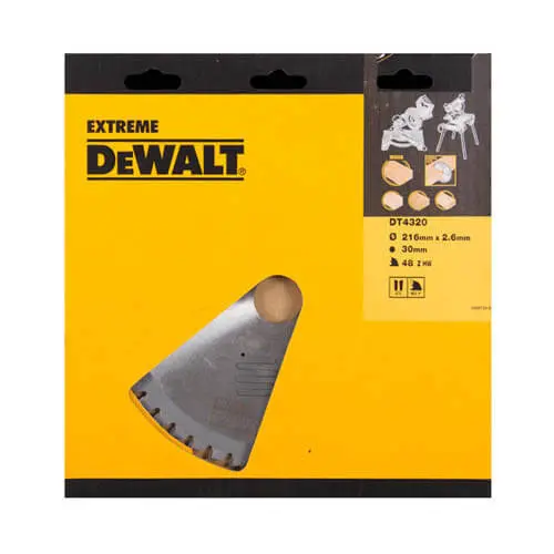 Пильный диск DeWALT DT4320 48 WZ/ATB для универсального применения Пильный диск DeWALT DT4320 48 WZ/ATB для универсального применения