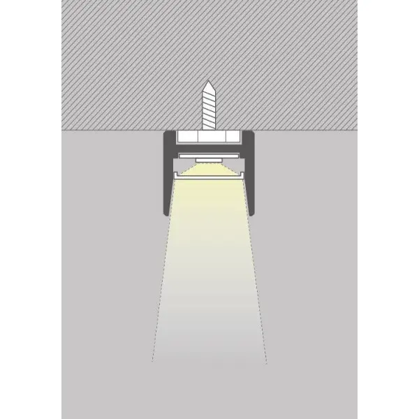 LED-профиль KLUS MICRO-HG, 3 метра (KLUS_A01419A_3) - фото №5
