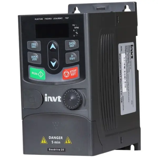 Частотный преобразователь INVT GD20-0R4G-S2 Частотный преобразователь INVT GD20-0R4G-S2