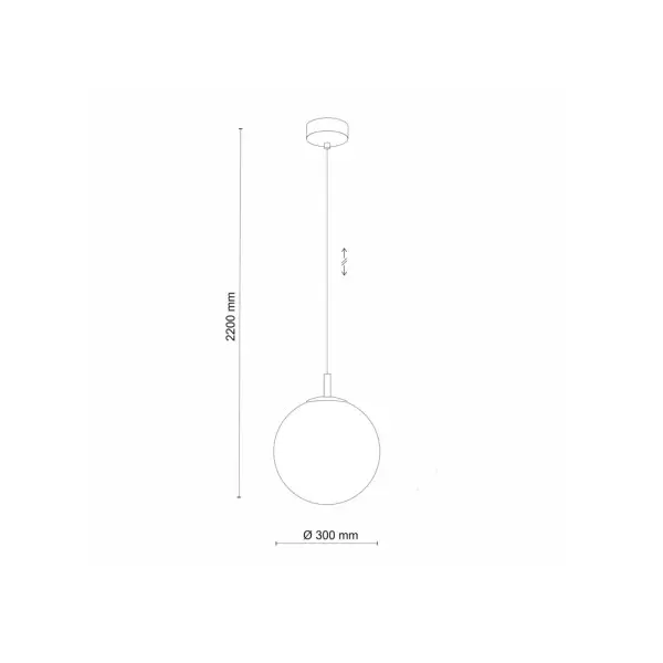 Підвісний світильник, люстра TK Lighting 4610 Cadix G9 1x6W IP20 - фото №2