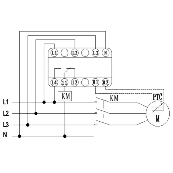 Реле напруги NOARK Ex9JP-15P AC230V (110251) - фото №1