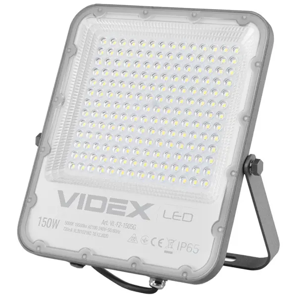 LED прожектор Videx Premium F2 150Вт 5000K (VL-F2-1505G)
