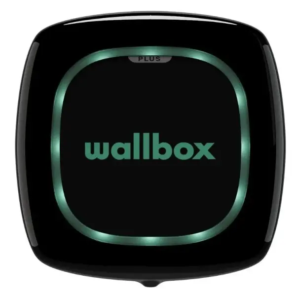 Зарядна станція Wallbox Pulsar Plus 7,4кВт Type 2 кабель 5м чорна (PLP1-0-2-2-9-002) - фото №1 Зарядна станція Wallbox Pulsar Plus 7,4кВт Type 2 кабель 5м чорна (PLP1-0-2-2-9-002) - фото №1