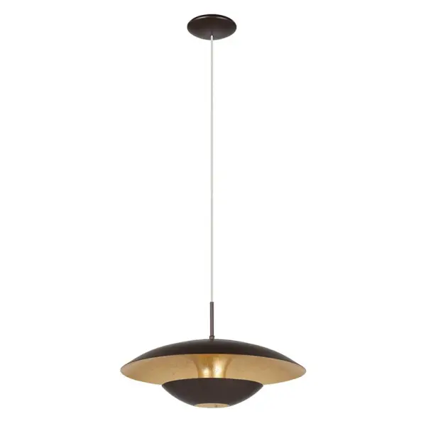 Подвесной светильник, люстра Eglo 95755 Nuvano E27 1x60W IP20 коричневый - фото №4